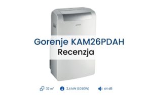 Klimatyxzator Gorenje KAM26PDAH recenzja
