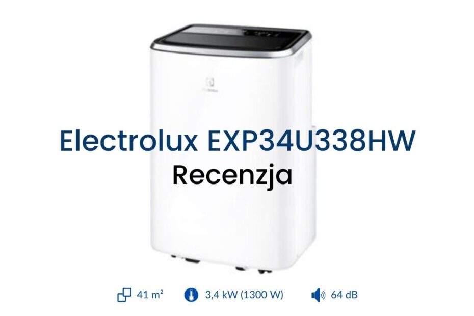 Klimatyzator przenośny Electrolux EXP34U338HW recenzja