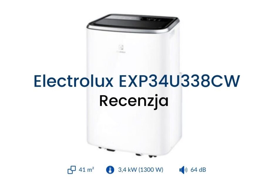 Klimatyzator przenośny Electrolux EXP34U338CW recenzja