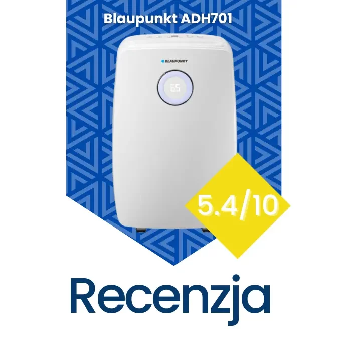 Blaupunkt ADH701 osuszacz powietrza recenzja nachlodno.pl