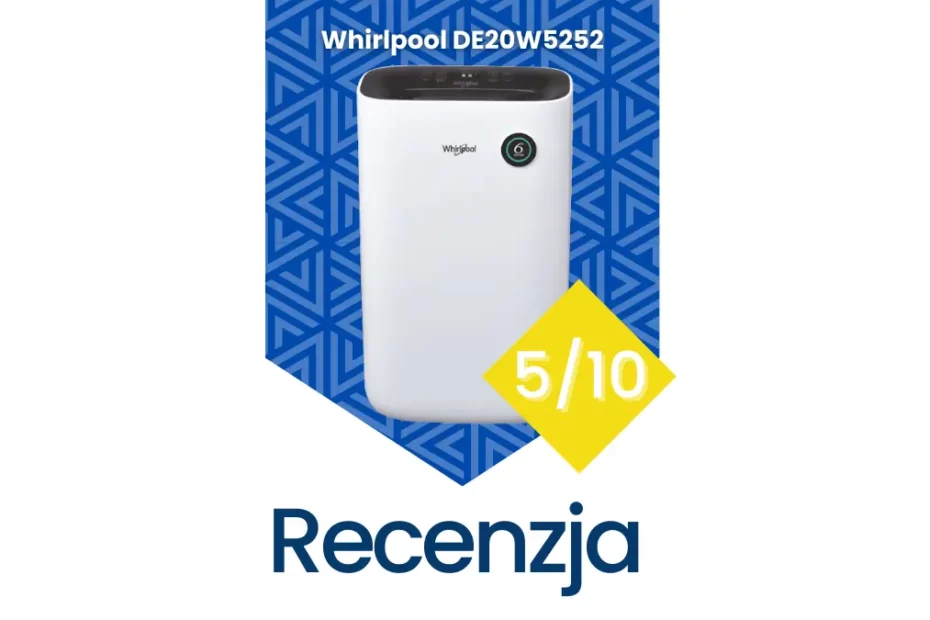 osuszacz powietrza Whirlpool DE20W5252 recenzja nachlodno.pl