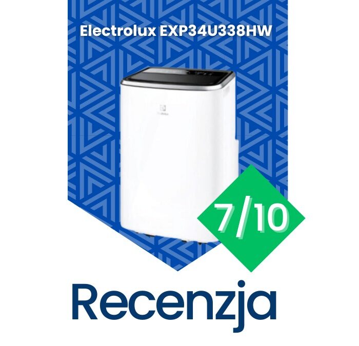Recenzja klimatyzator przenosny Electrolux EXP34U338HW