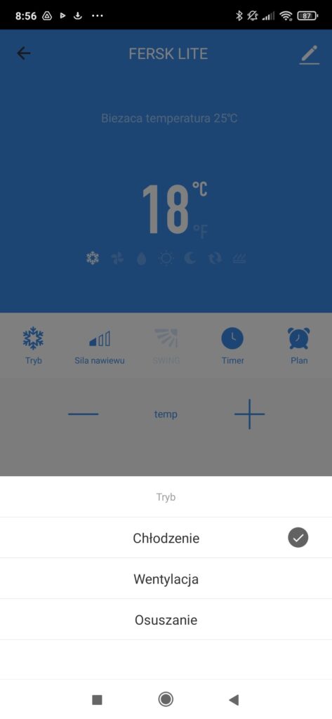 Aplikacja Tuya Smart dla Fersk Lite